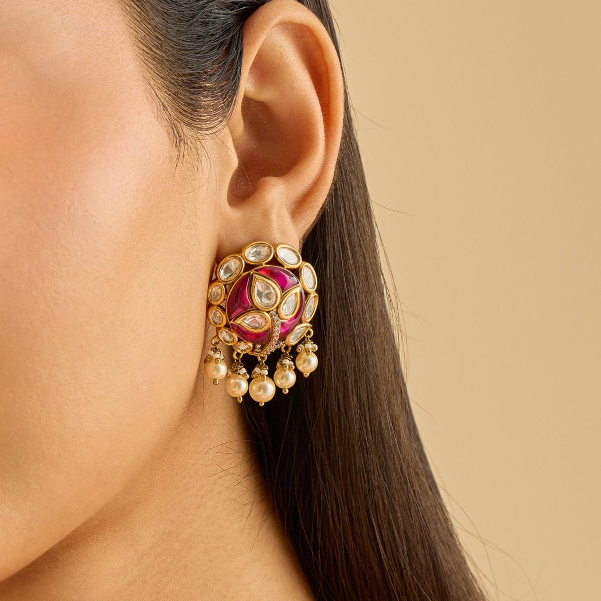Kundan Earring Kundan Earring 182255