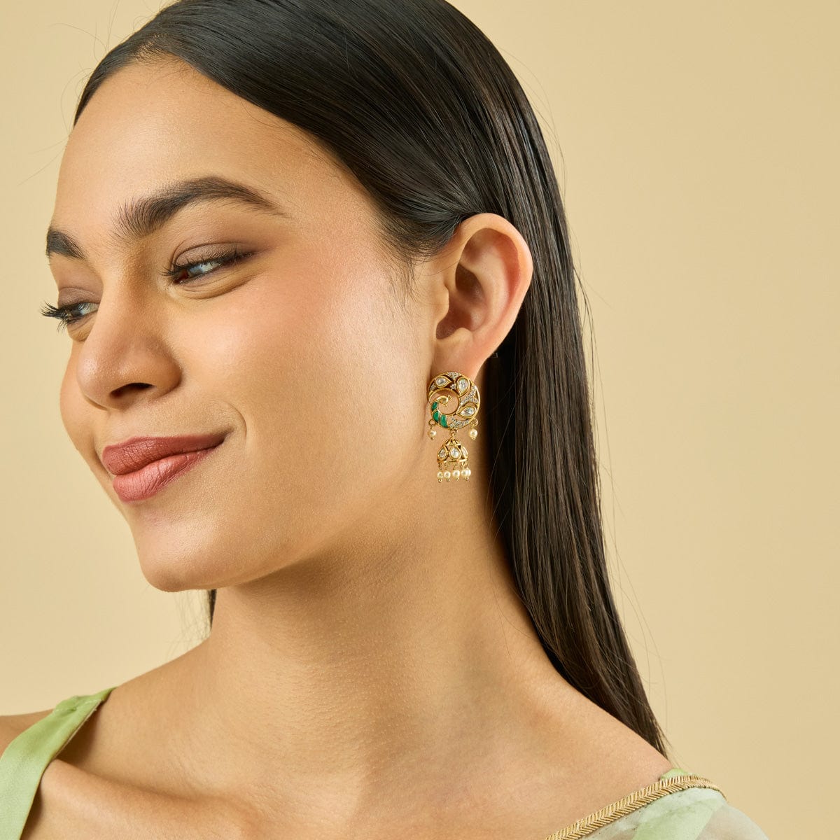 Kundan Earring Kundan Earring 182264