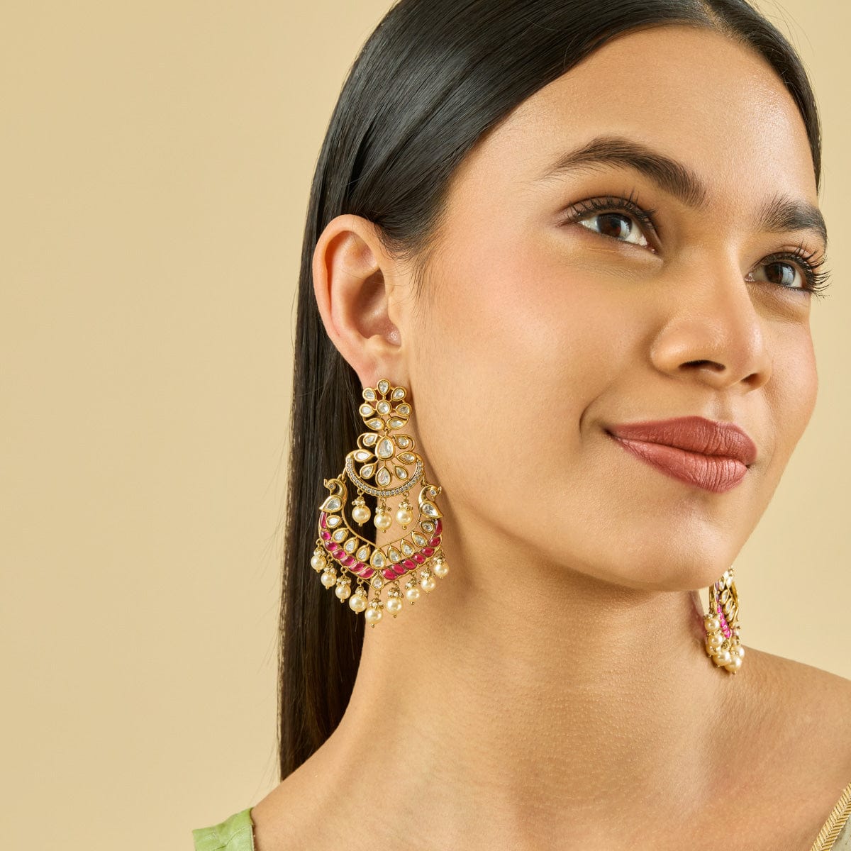 Kundan Earring Kundan Earring 182294