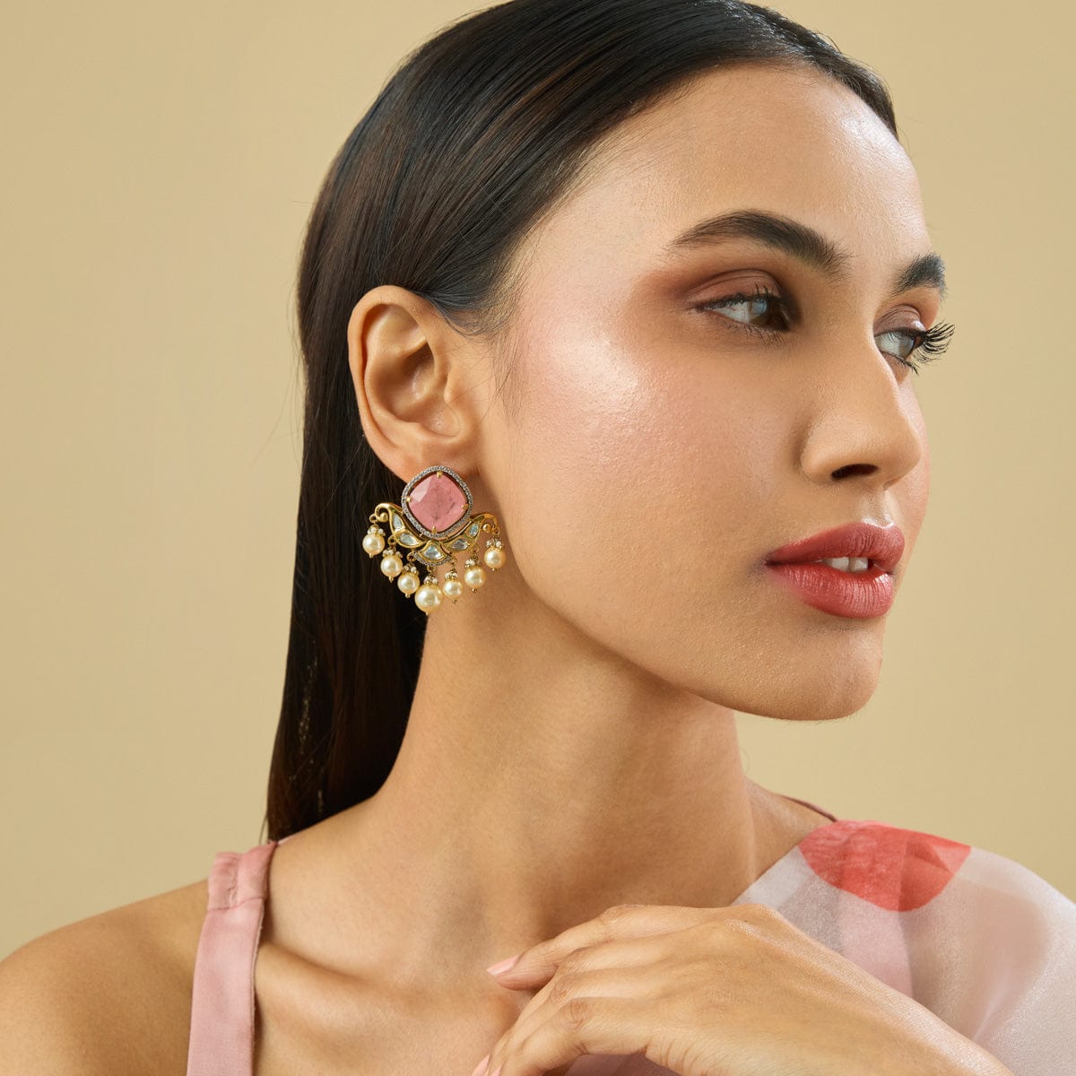 Kundan Earring Kundan Earring 182295