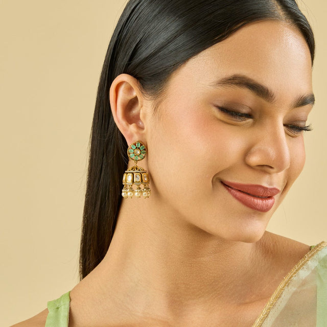 Kundan Earring Kundan Earring 182296
