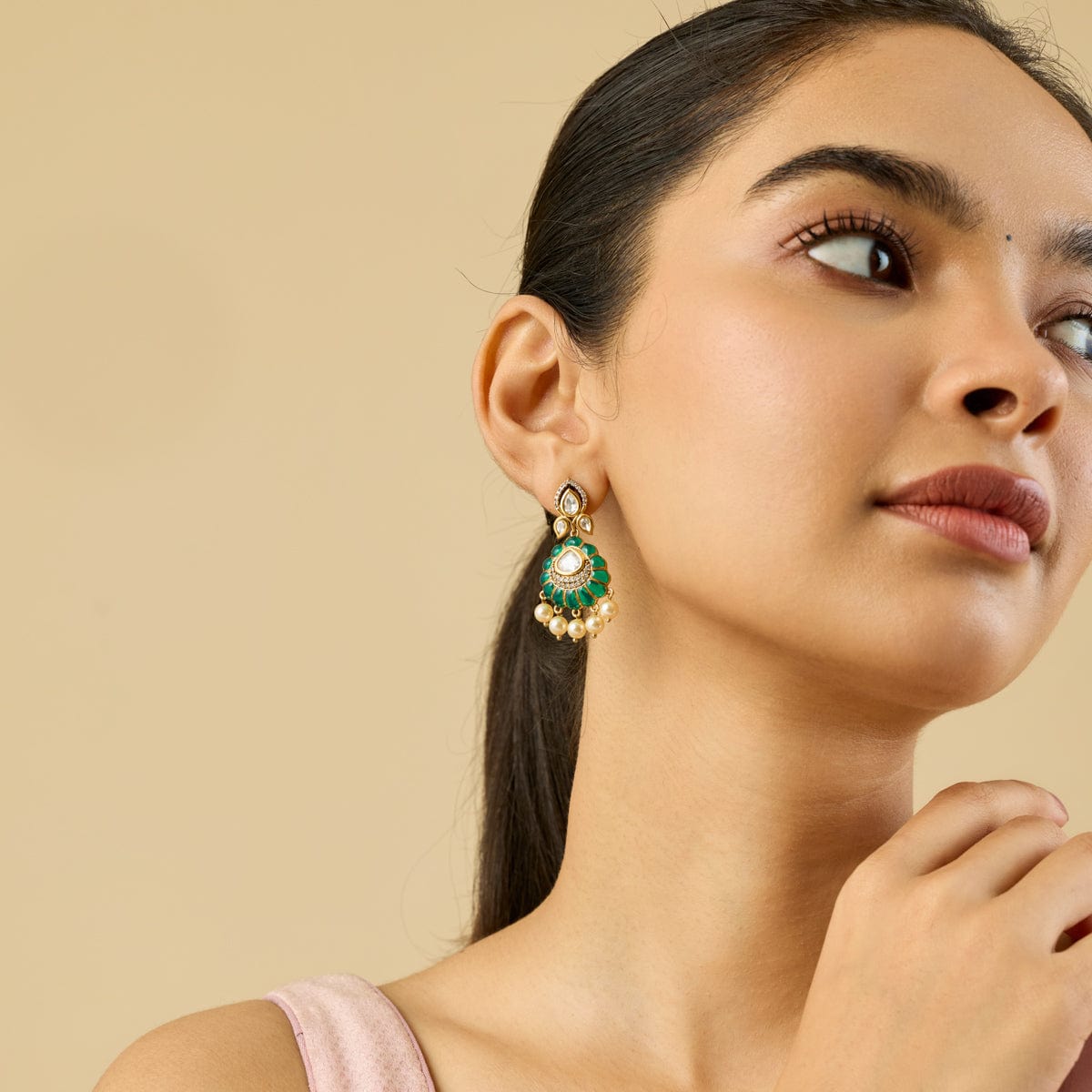 Kundan Earring Kundan Earring 184777