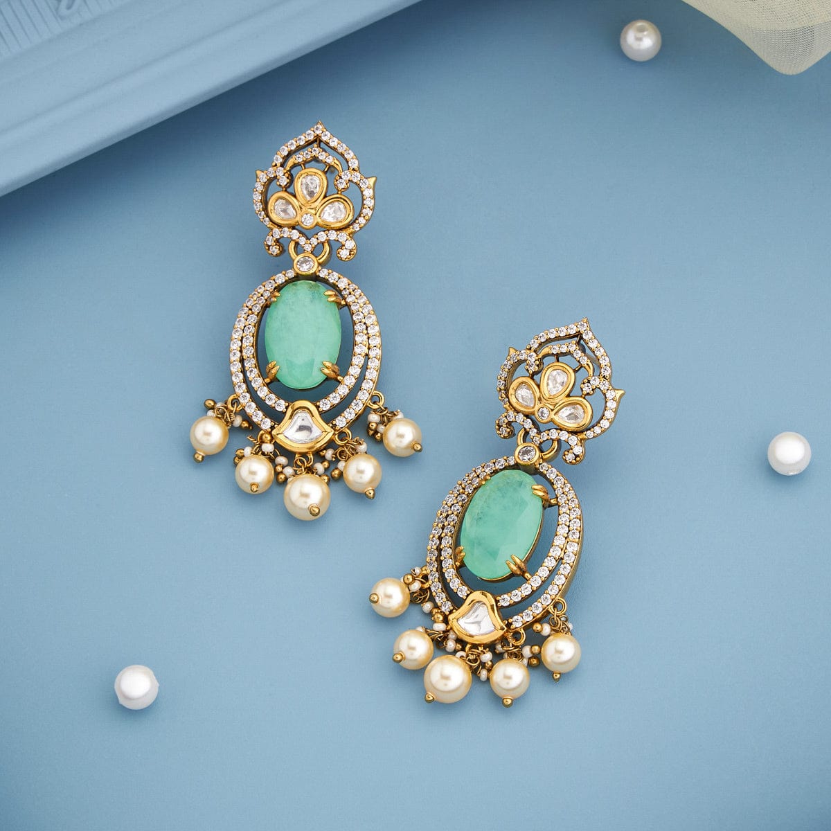 Kundan Earring Kundan Earring 184802