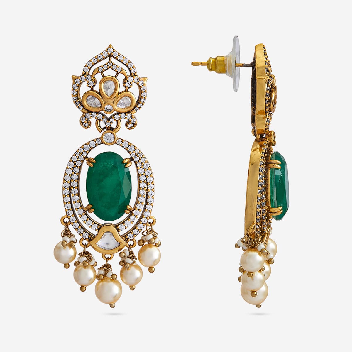 Kundan Earring Kundan Earring 184802