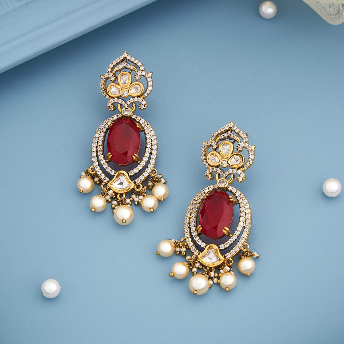 Kundan Earring Kundan Earring 184802