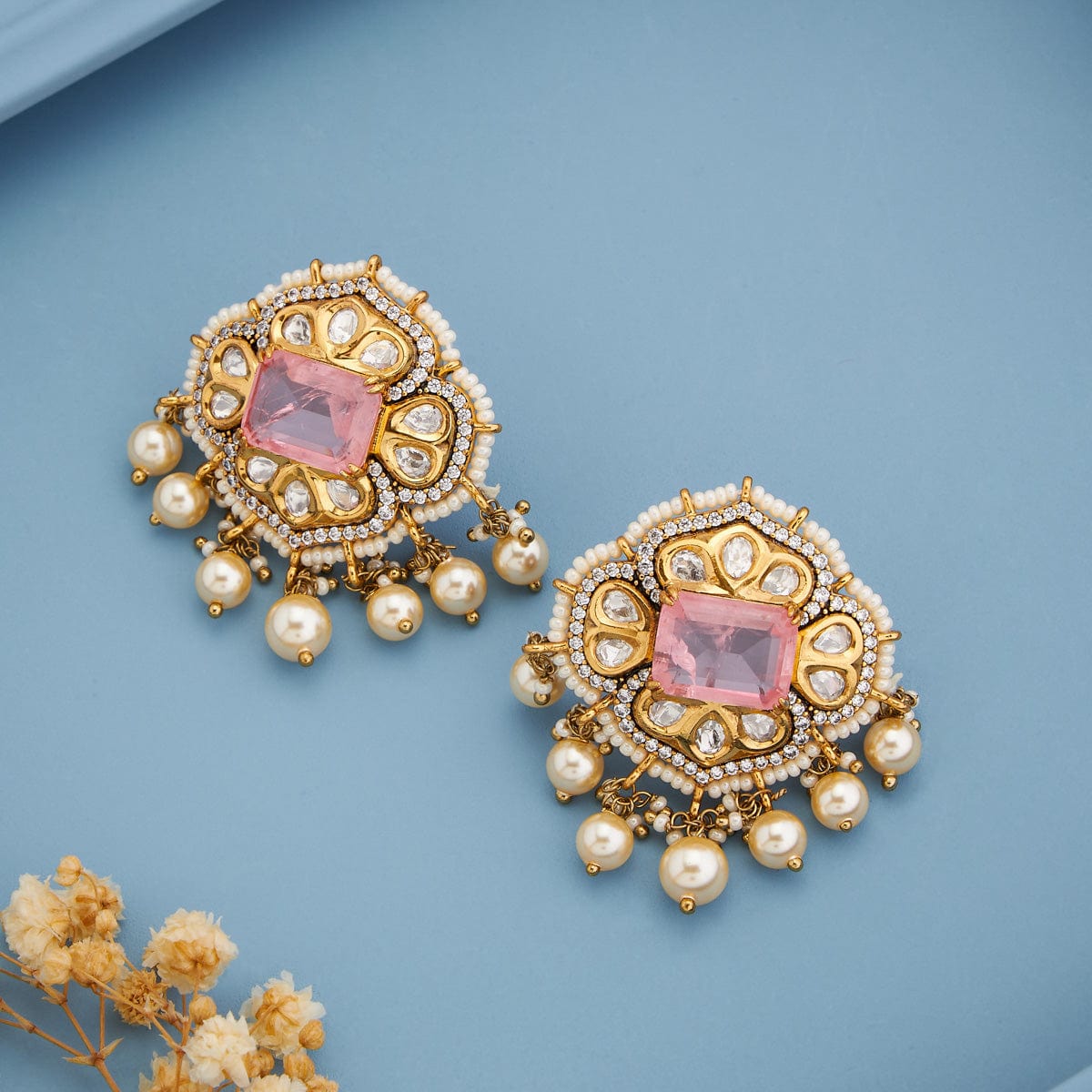 Kundan Earring Kundan Earring 184832
