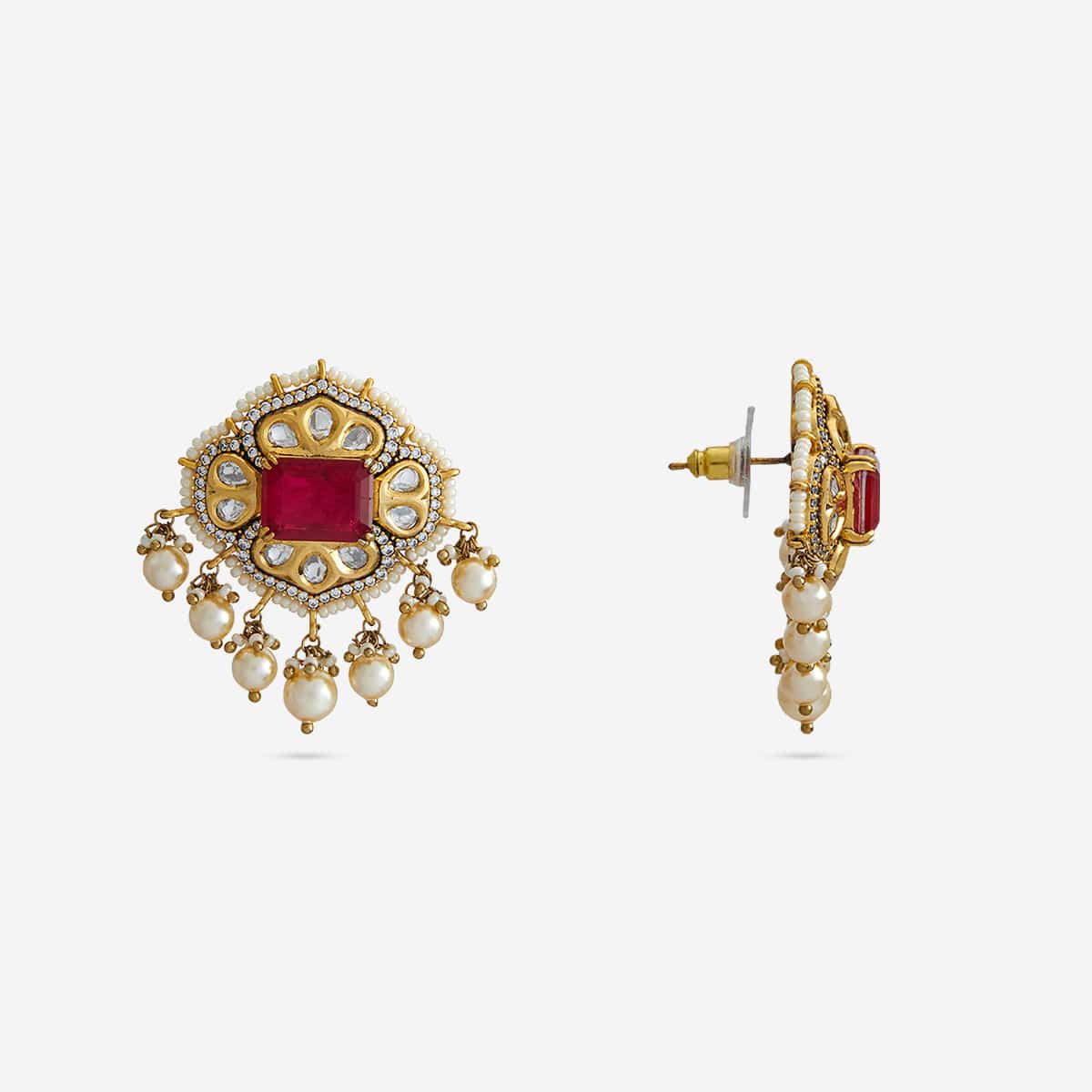 Kundan Earring Kundan Earring 184832