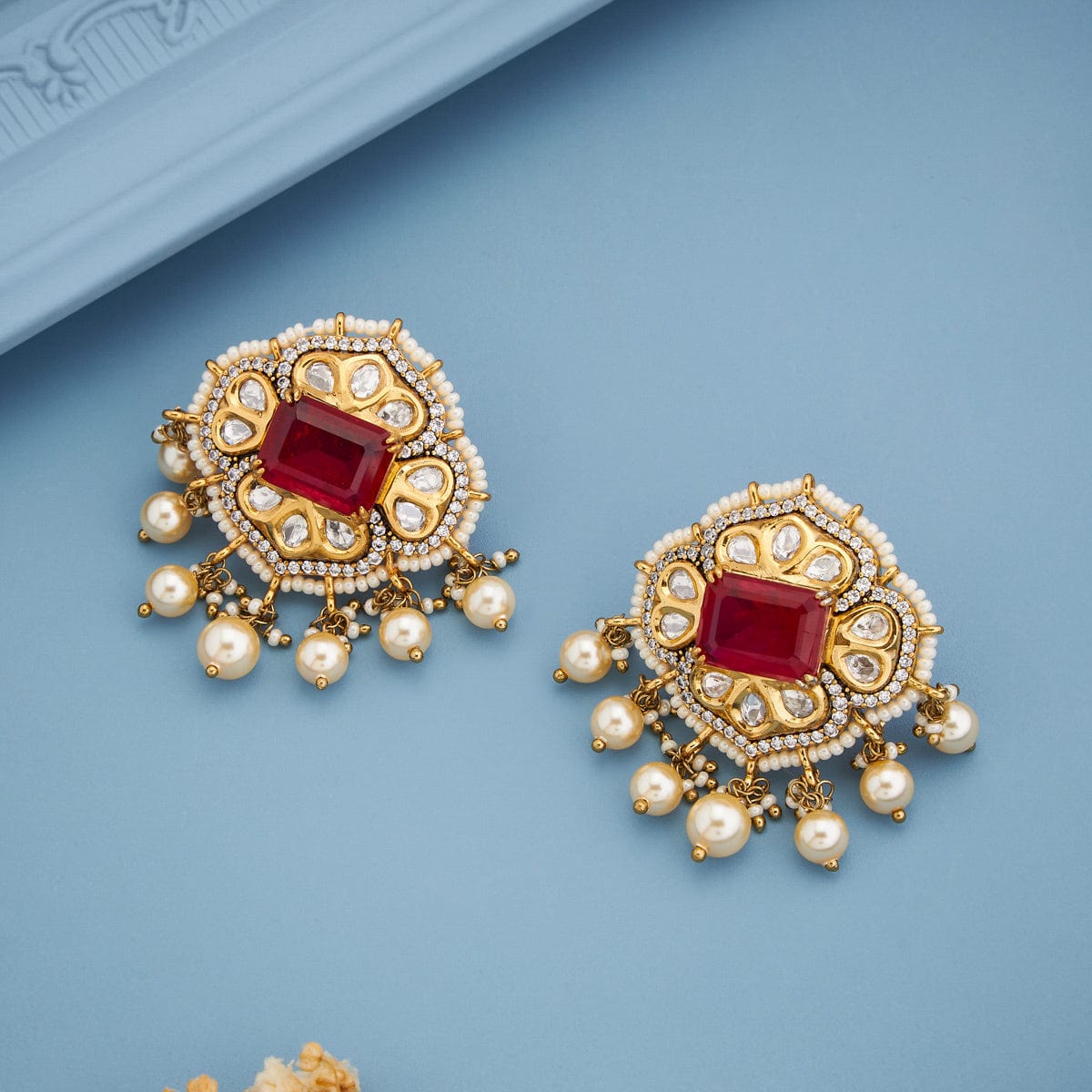 Kundan Earring Kundan Earring 184832
