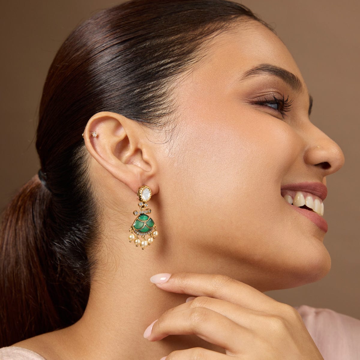 Kundan Earring Kundan Earring 184834