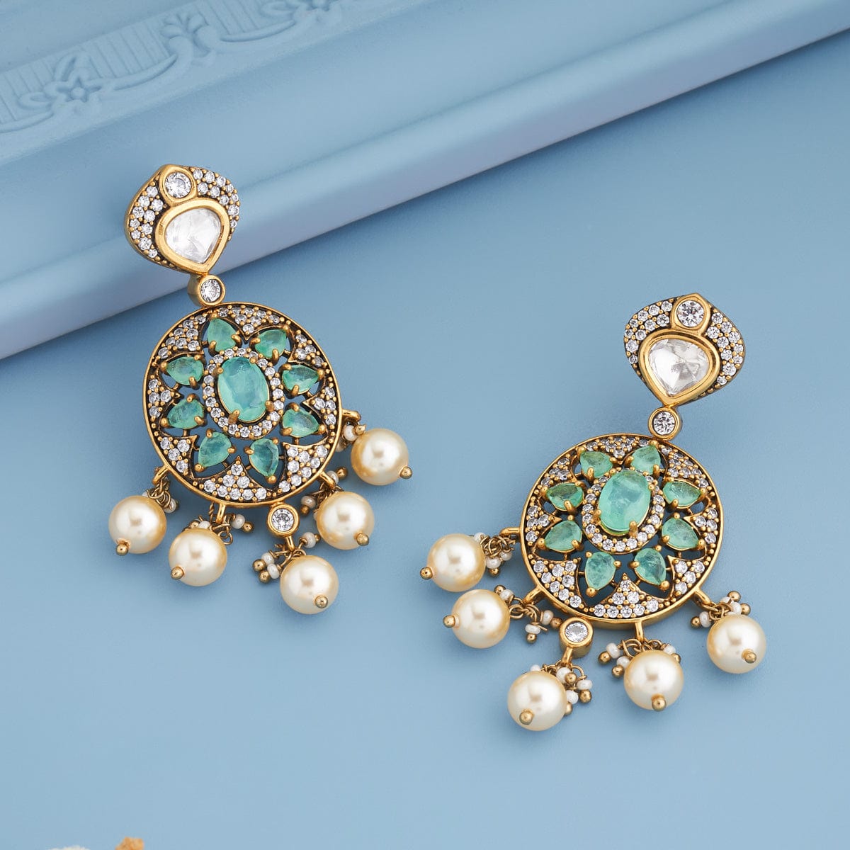 Kundan Earring Kundan Earring 184837