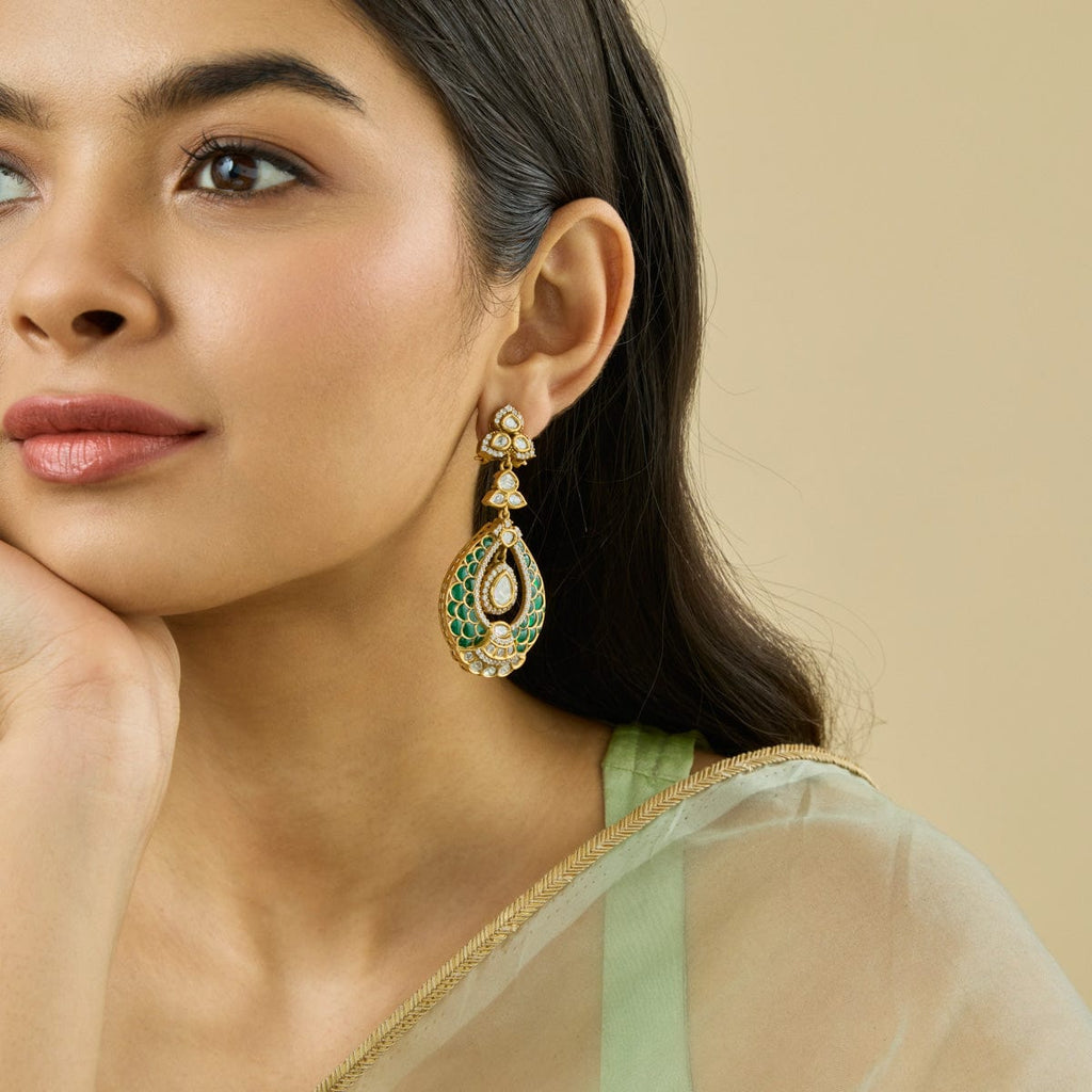 Kundan Earring Kundan Earring 185284