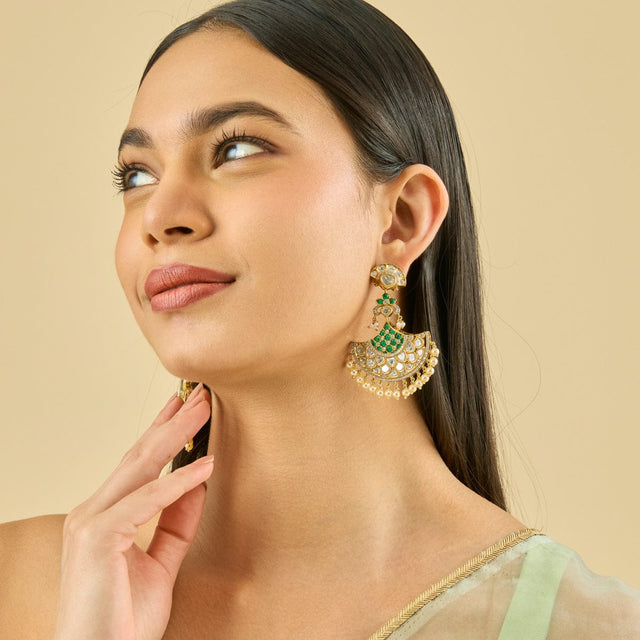 Kundan Earring Kundan Earring 185286