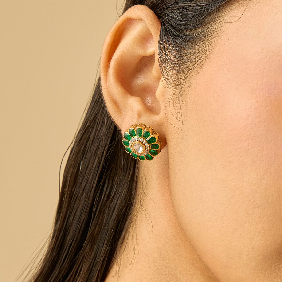 Kundan Earring Kundan Earring 185292