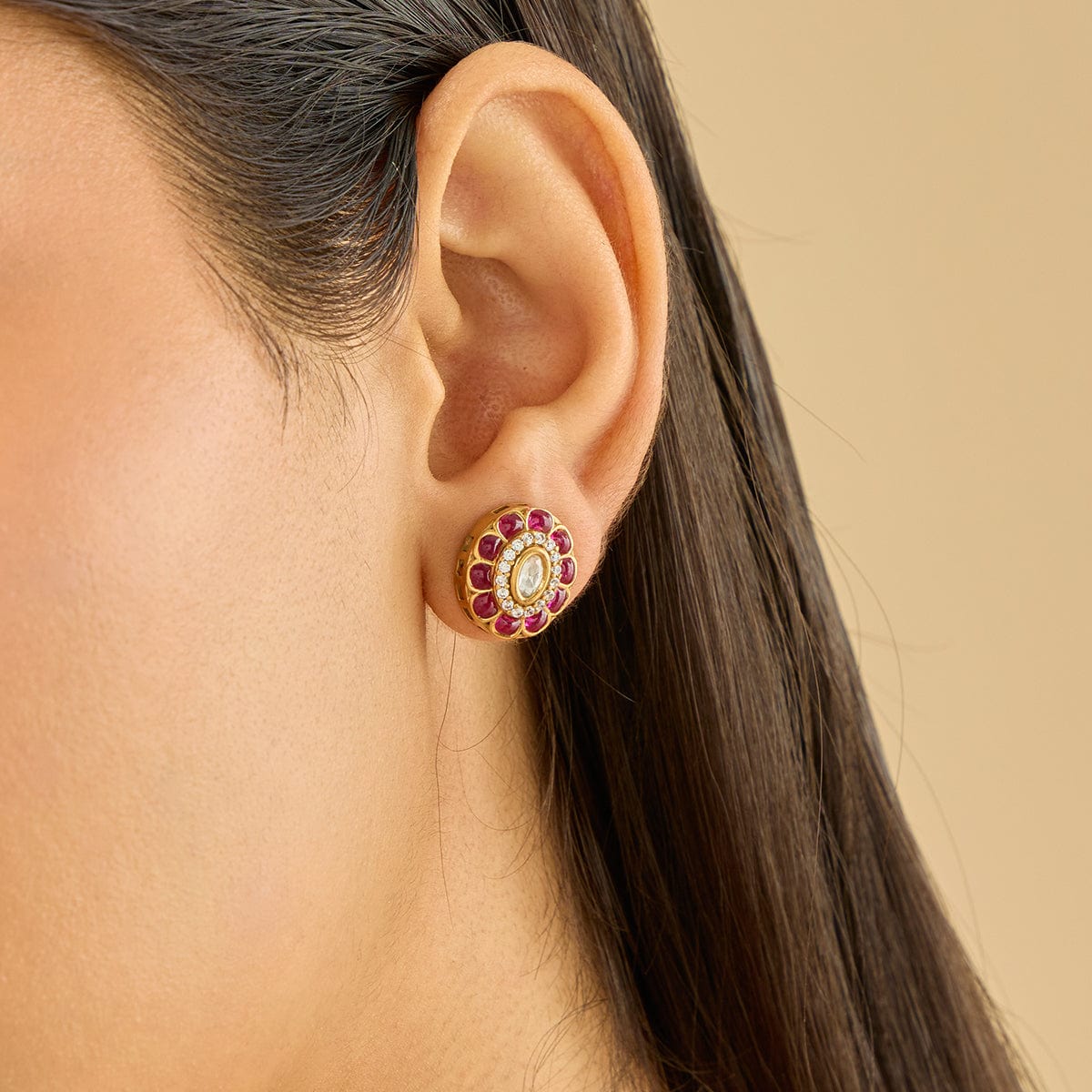 Kundan Earring Kundan Earring 185293