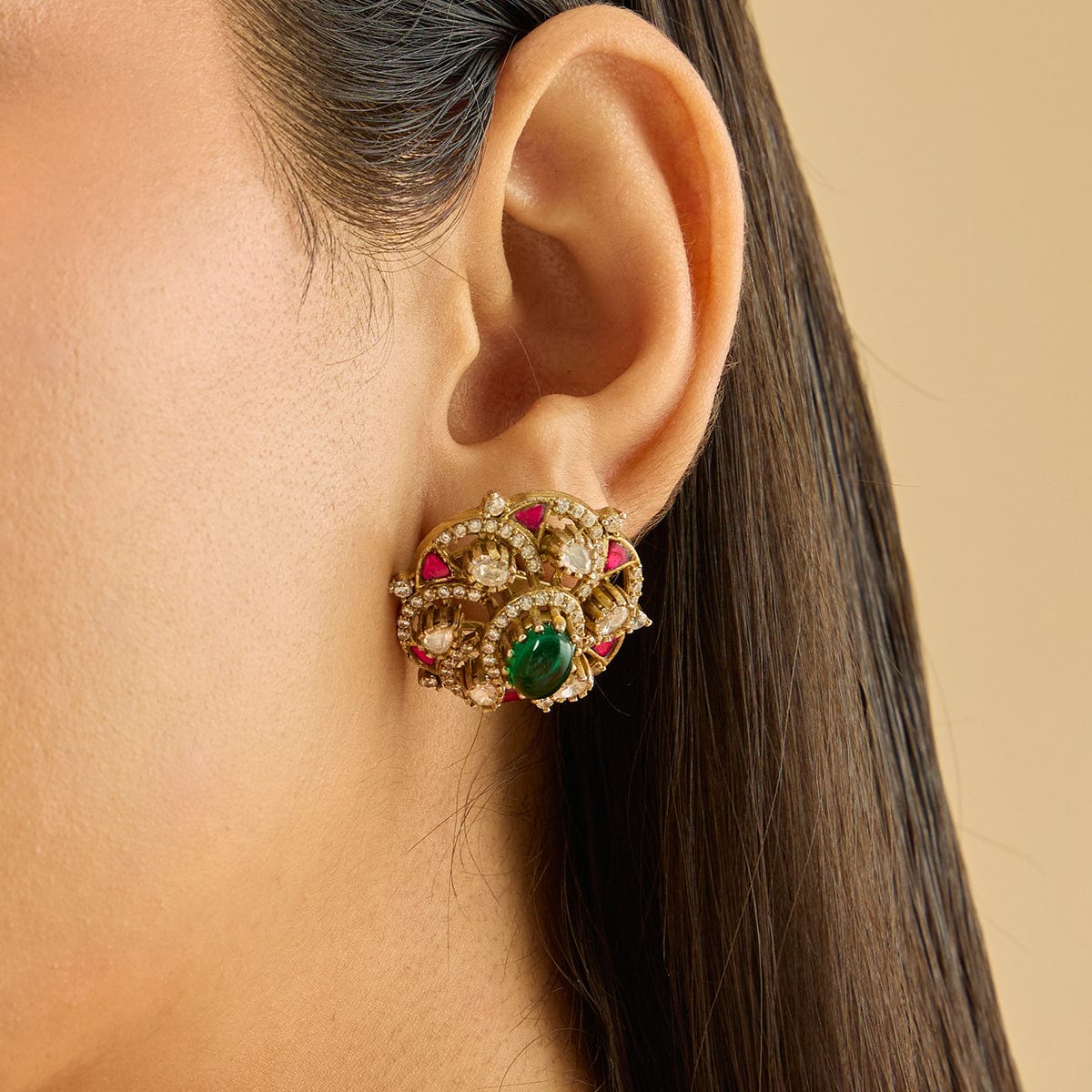 Kundan Earring Kundan Earring 185780