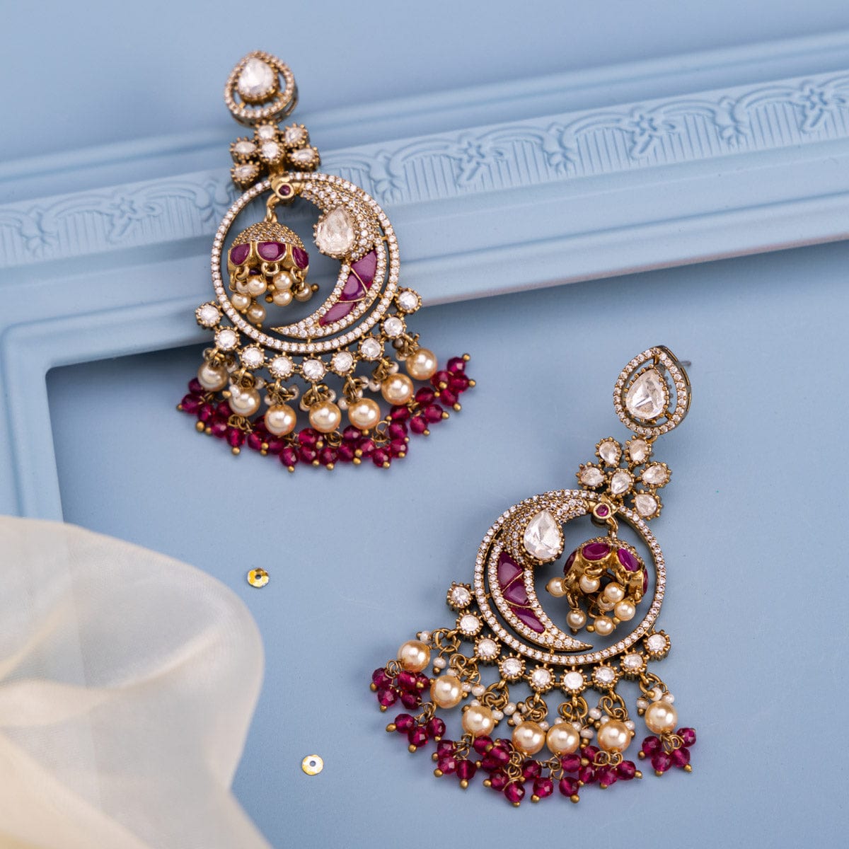 Kundan Earring Kundan Earring 185784