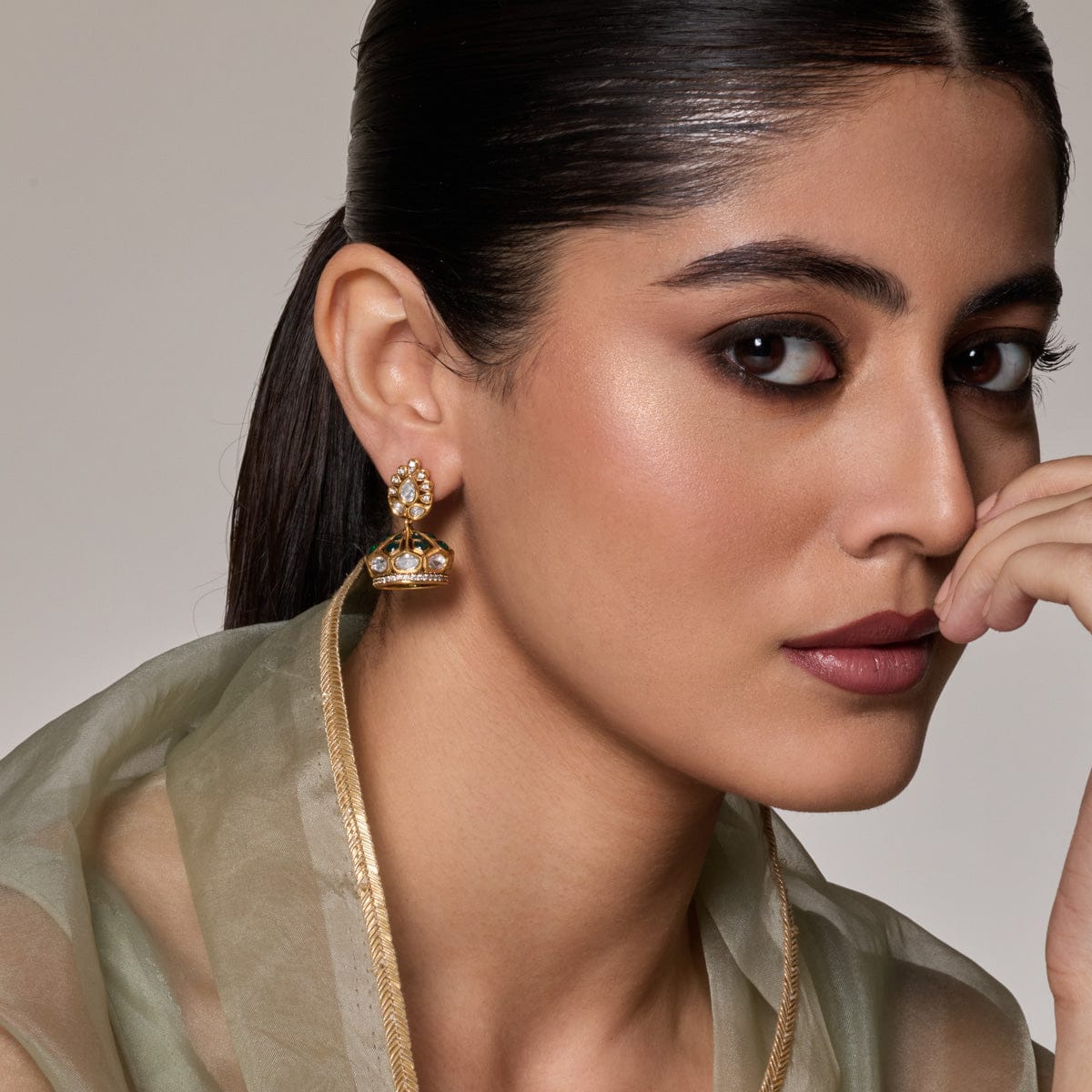 Kundan Earring Kundan Earring 189218