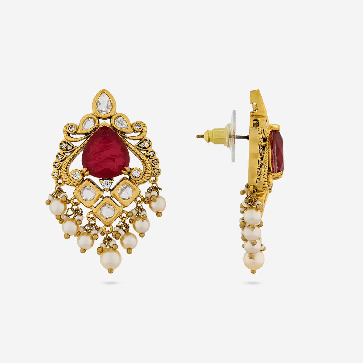 Kundan Earring Kundan Earring 189223
