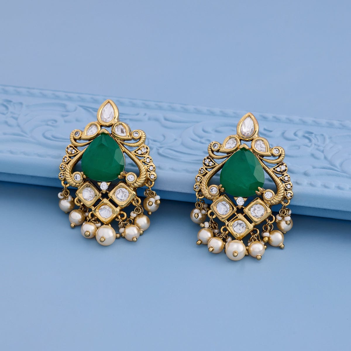 Kundan Earring Kundan Earring 189223