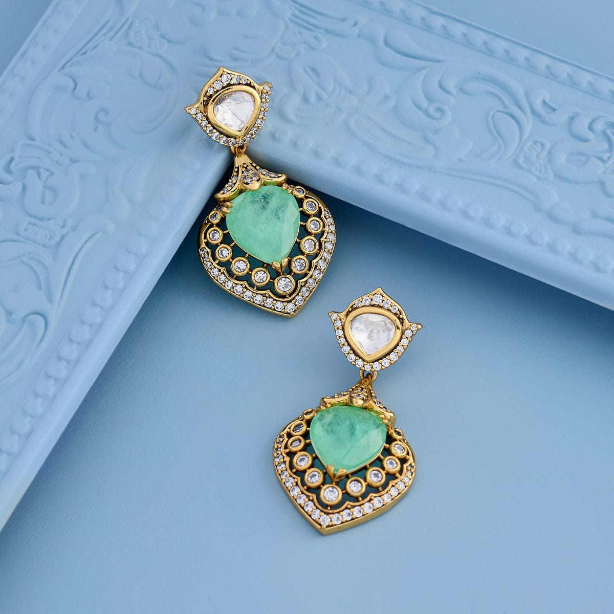 Kundan Earring Kundan Earring 189228