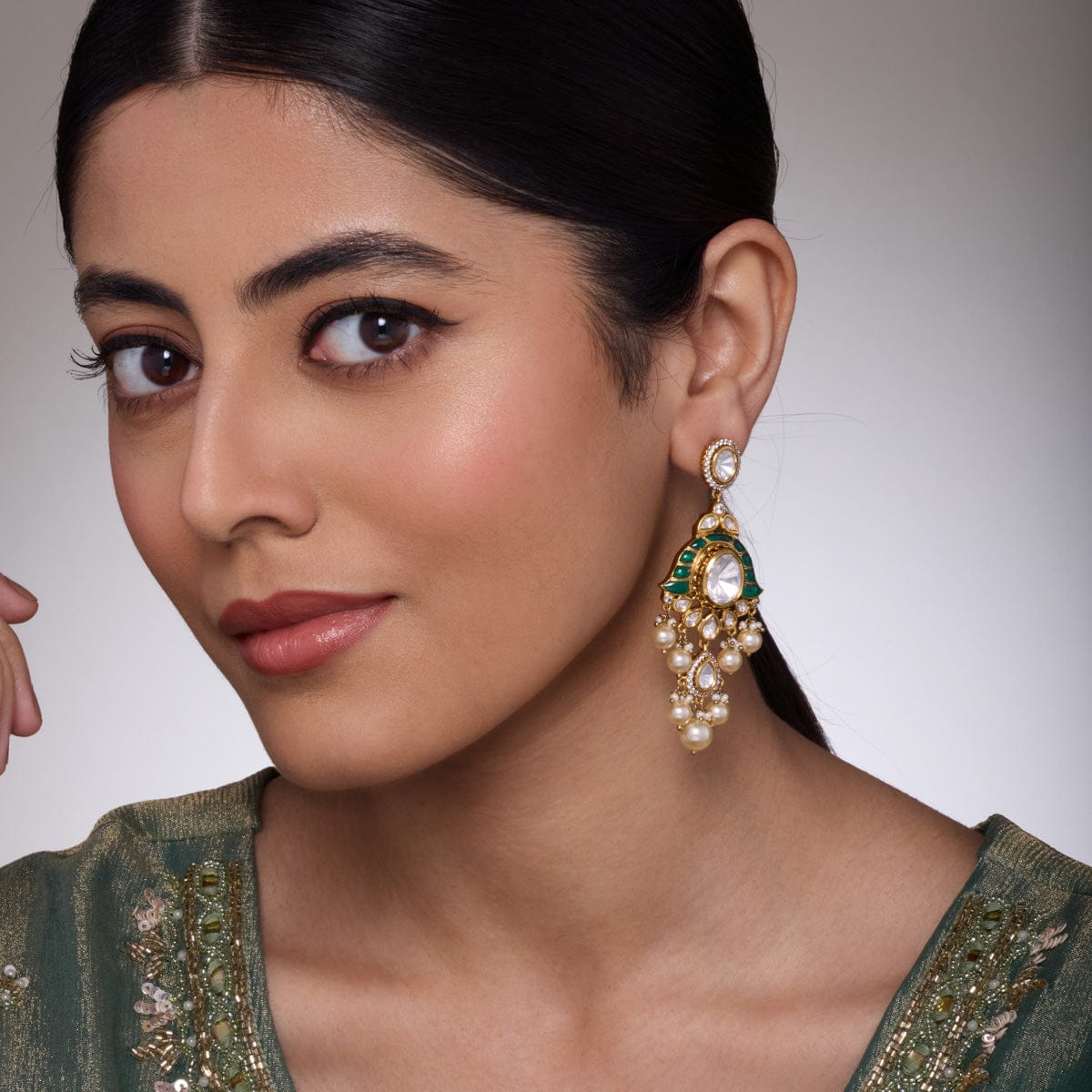 Kundan Earring Kundan Earring 189229