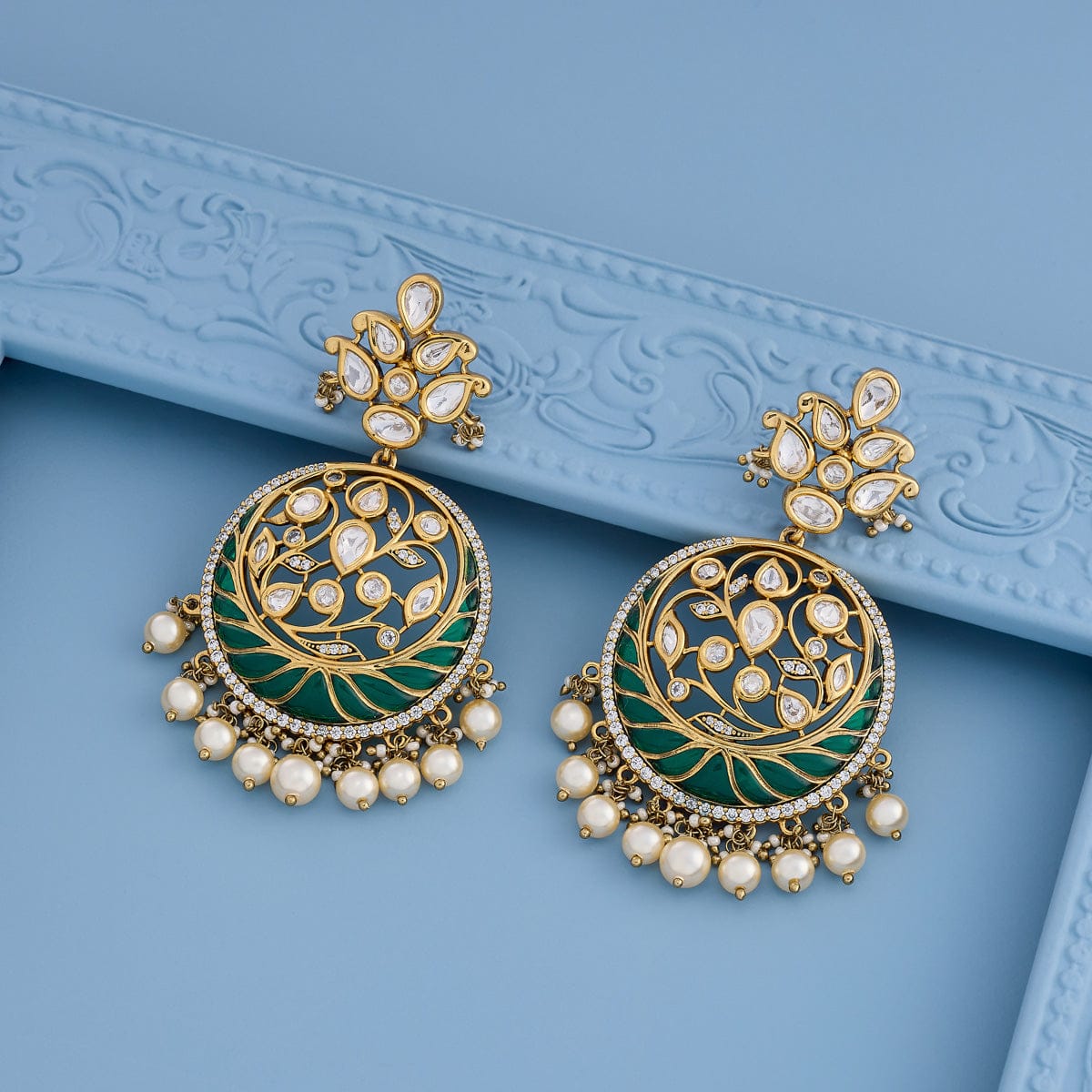 Kundan Earring Kundan Earring 189232