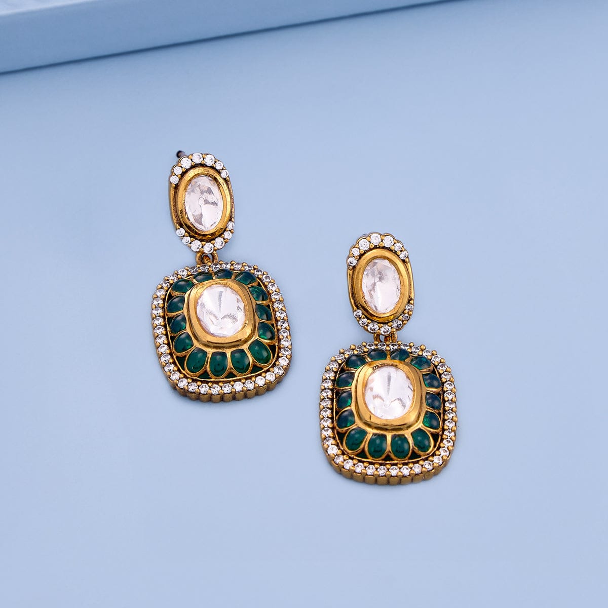 Kundan Earring Kundan Earring 189236