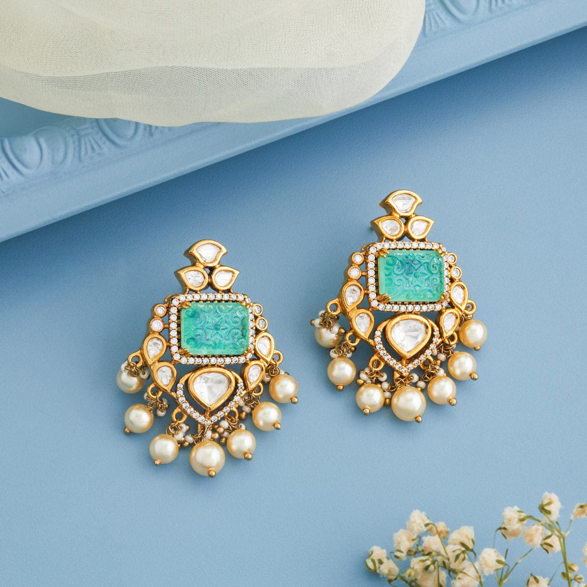 Kundan Earring Kundan Earring 191727