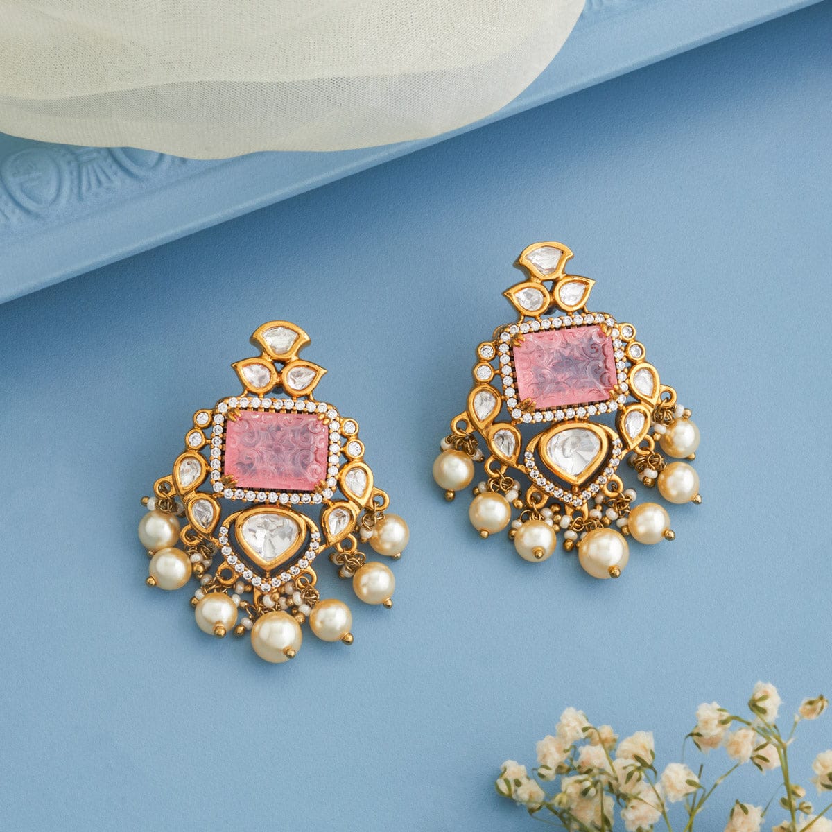 Kundan Earring Kundan Earring 191727