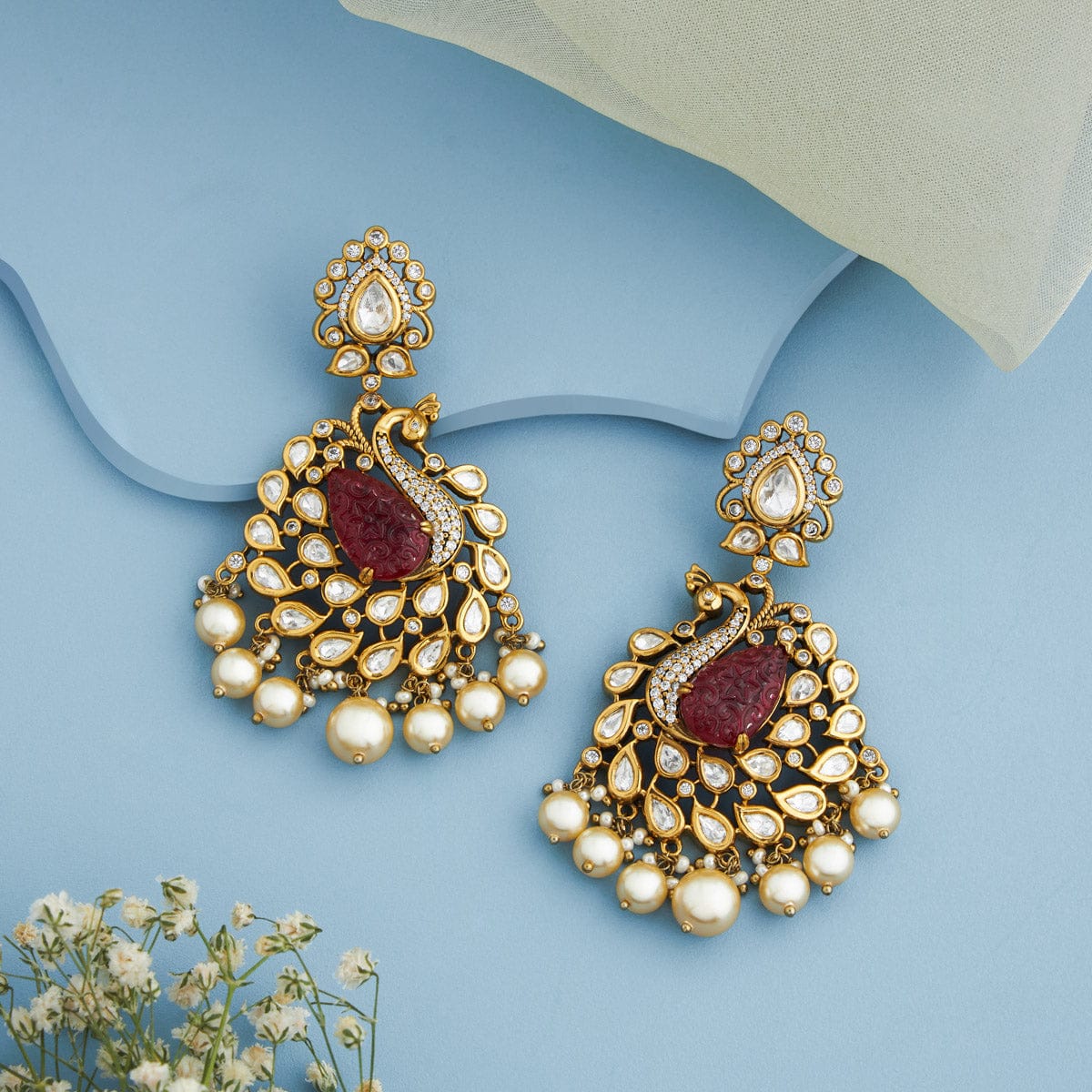 Kundan Earring Kundan Earring 191733