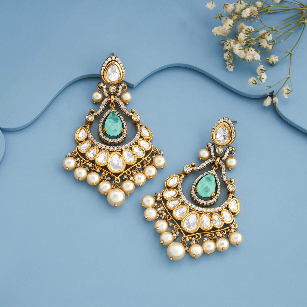Kundan Earring Kundan Earring 191736