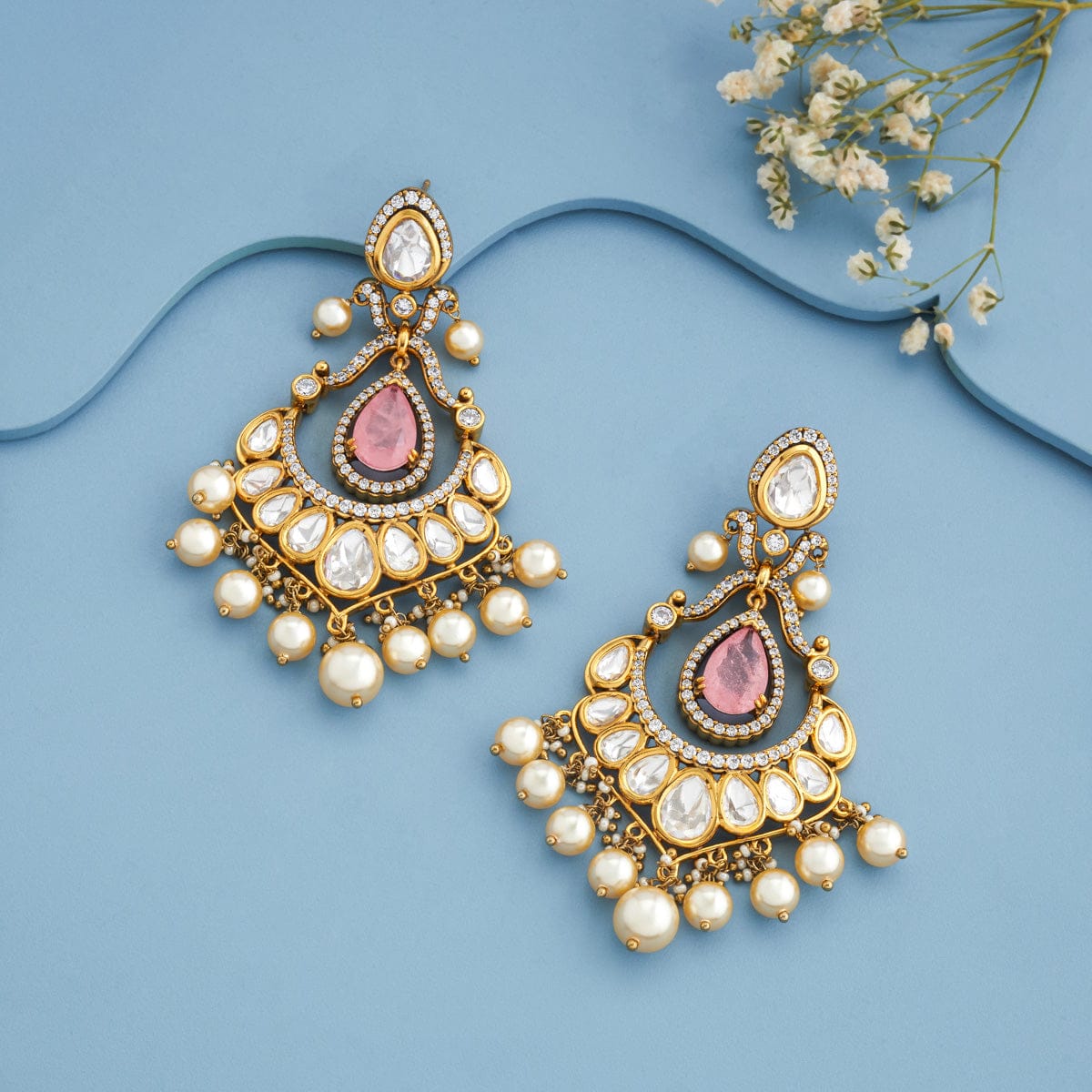 Kundan Earring Kundan Earring 191736