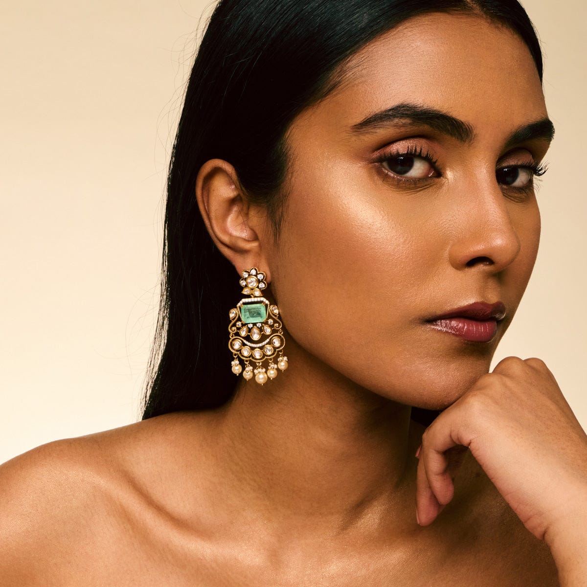 Kundan Earring Kundan Earring 191739