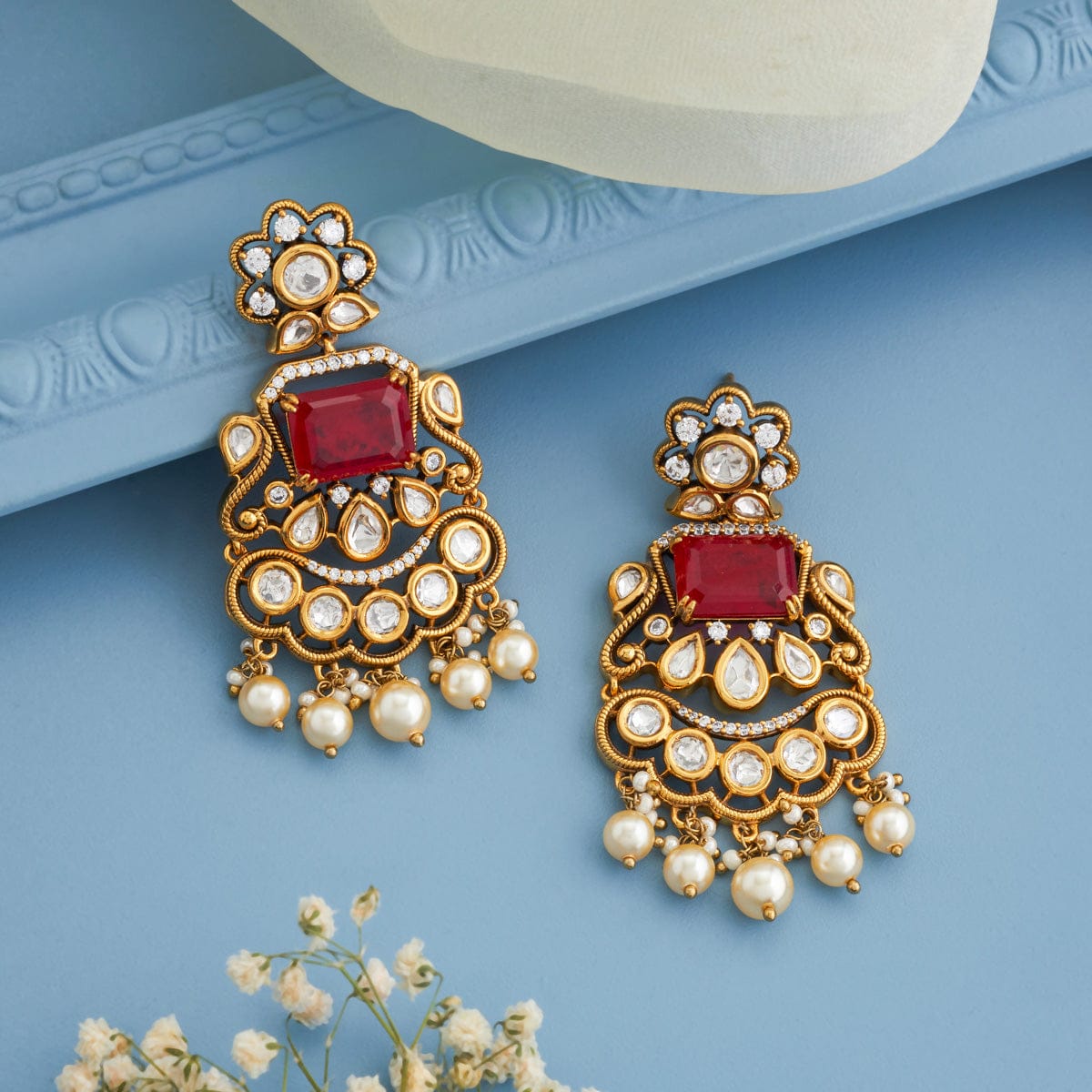 Kundan Earring Kundan Earring 191739
