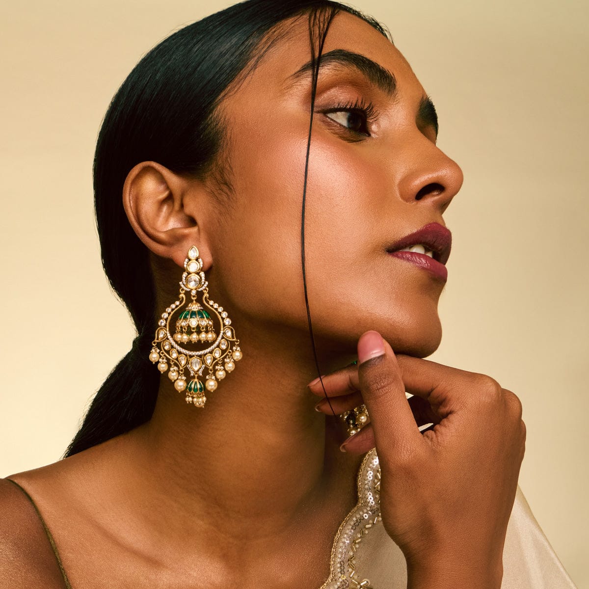 Kundan Earring Kundan Earring 191740
