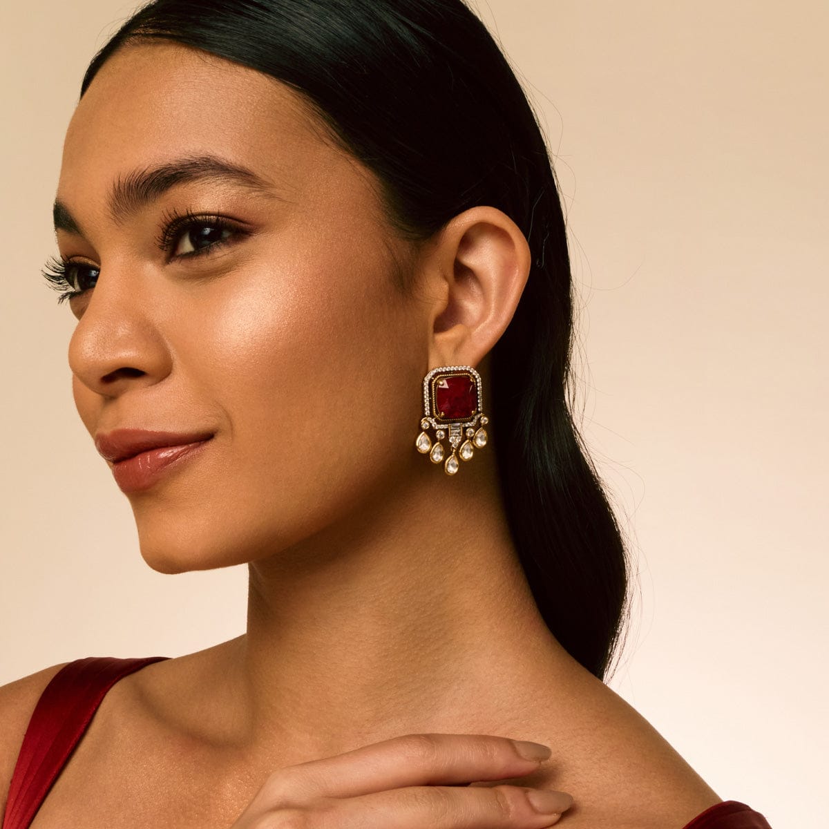 Kundan Earring Kundan Earring 191741