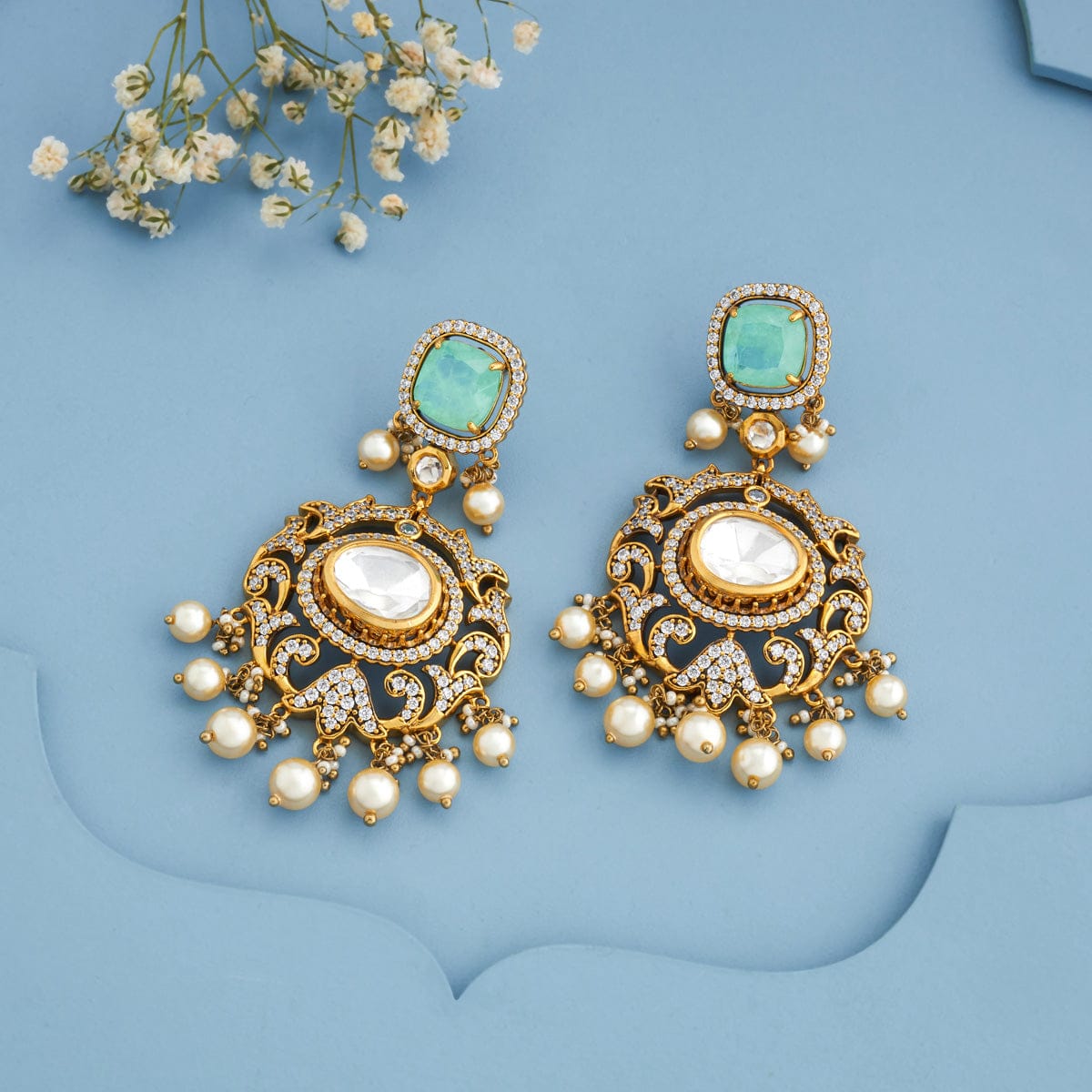 Kundan Earring Kundan Earring 191745