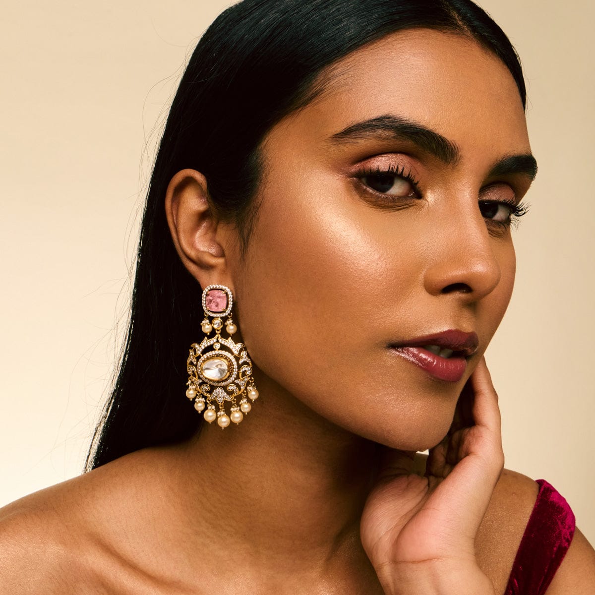 Kundan Earring Kundan Earring 191745