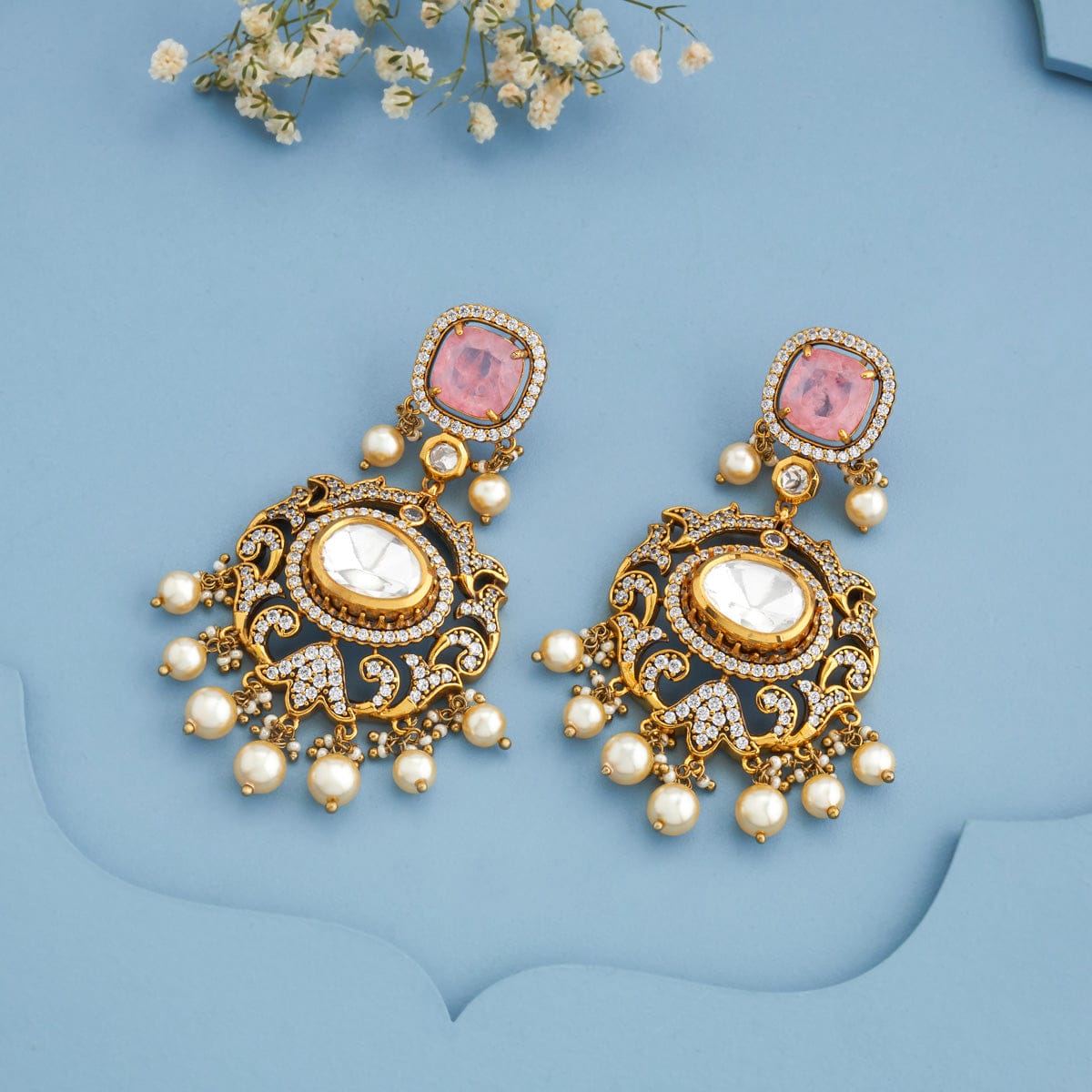 Kundan Earring Kundan Earring 191745