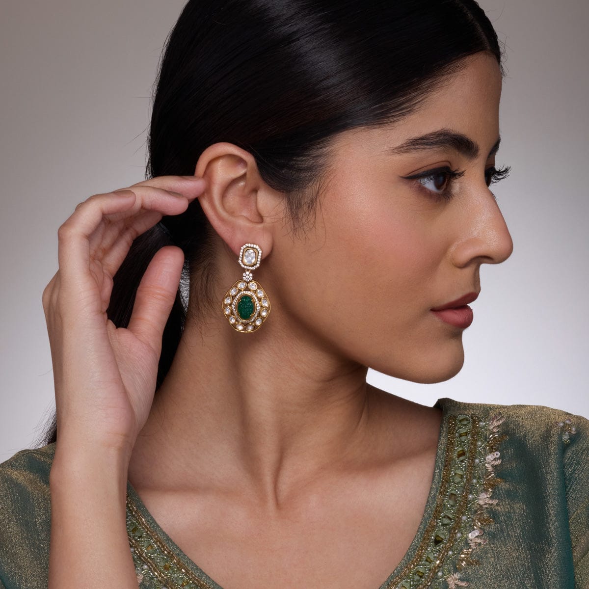 Kundan Earring Kundan Earring 191755