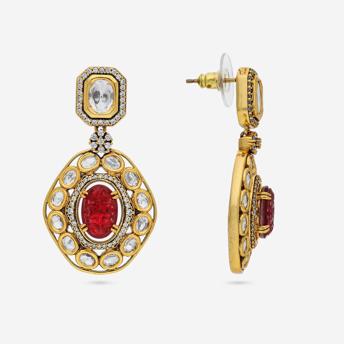 Kundan Earring Kundan Earring 191755