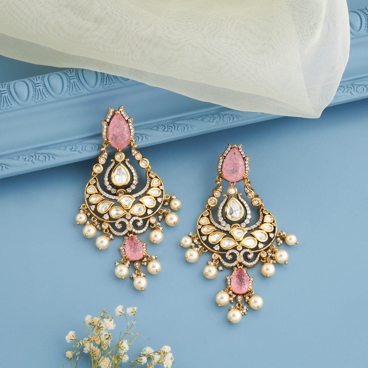 Kundan Earring Kundan Earring 191756