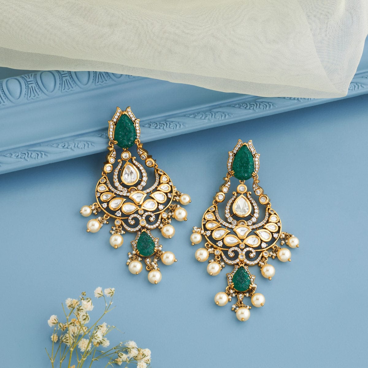 Kundan Earring Kundan Earring 191756