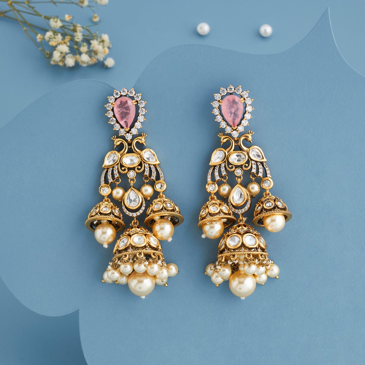Kundan Earring Kundan Earring 191759