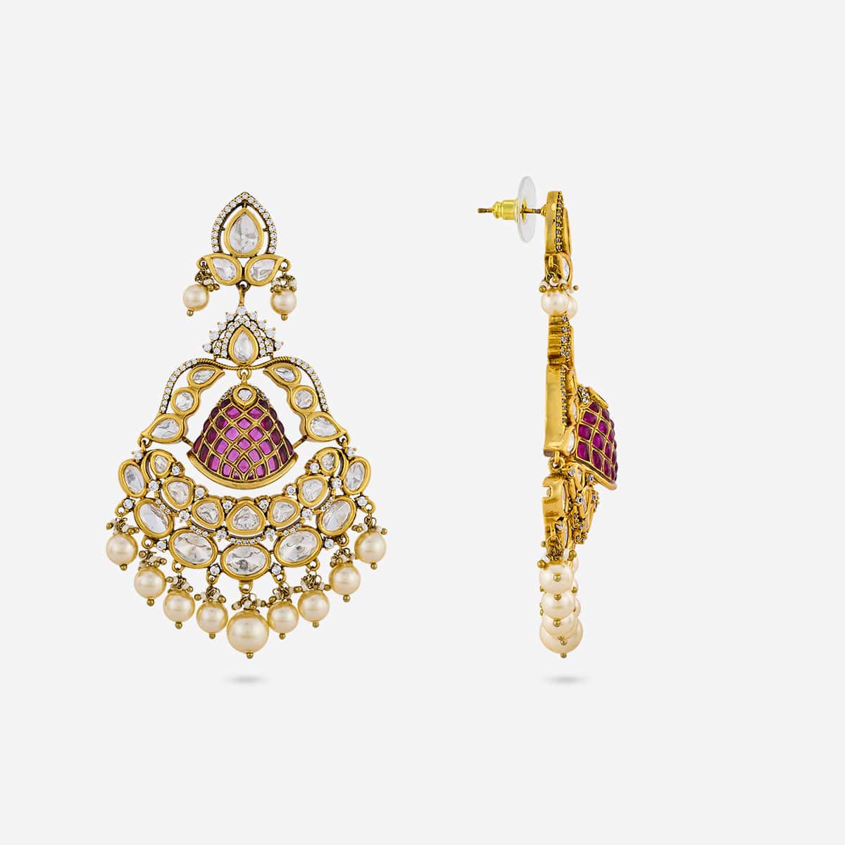 Kundan Earring Kundan Earring 193196