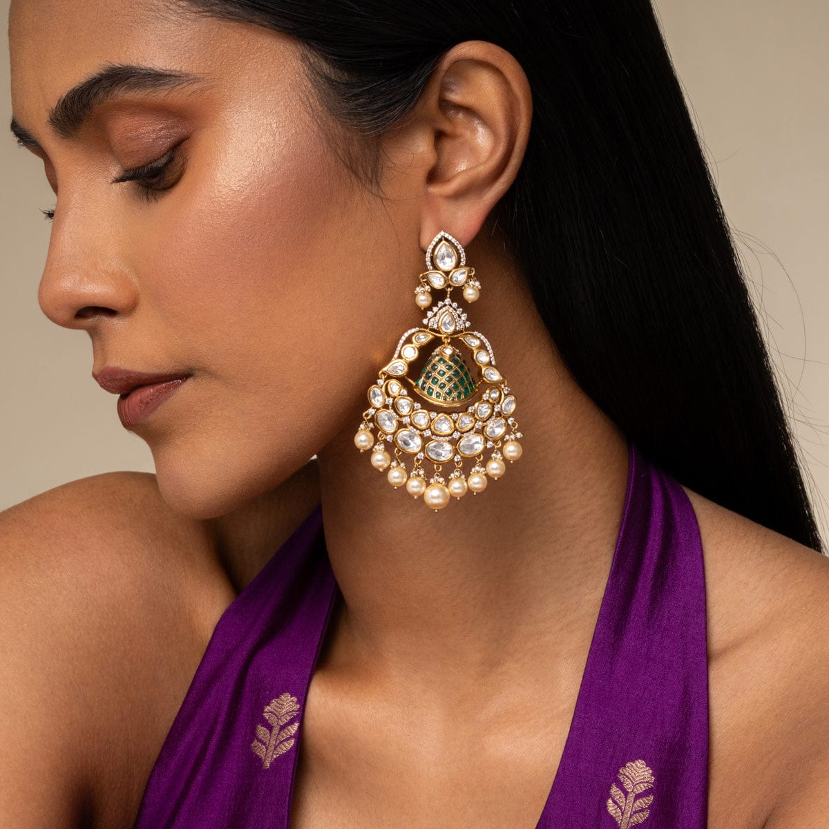 Kundan Earring Kundan Earring 193196