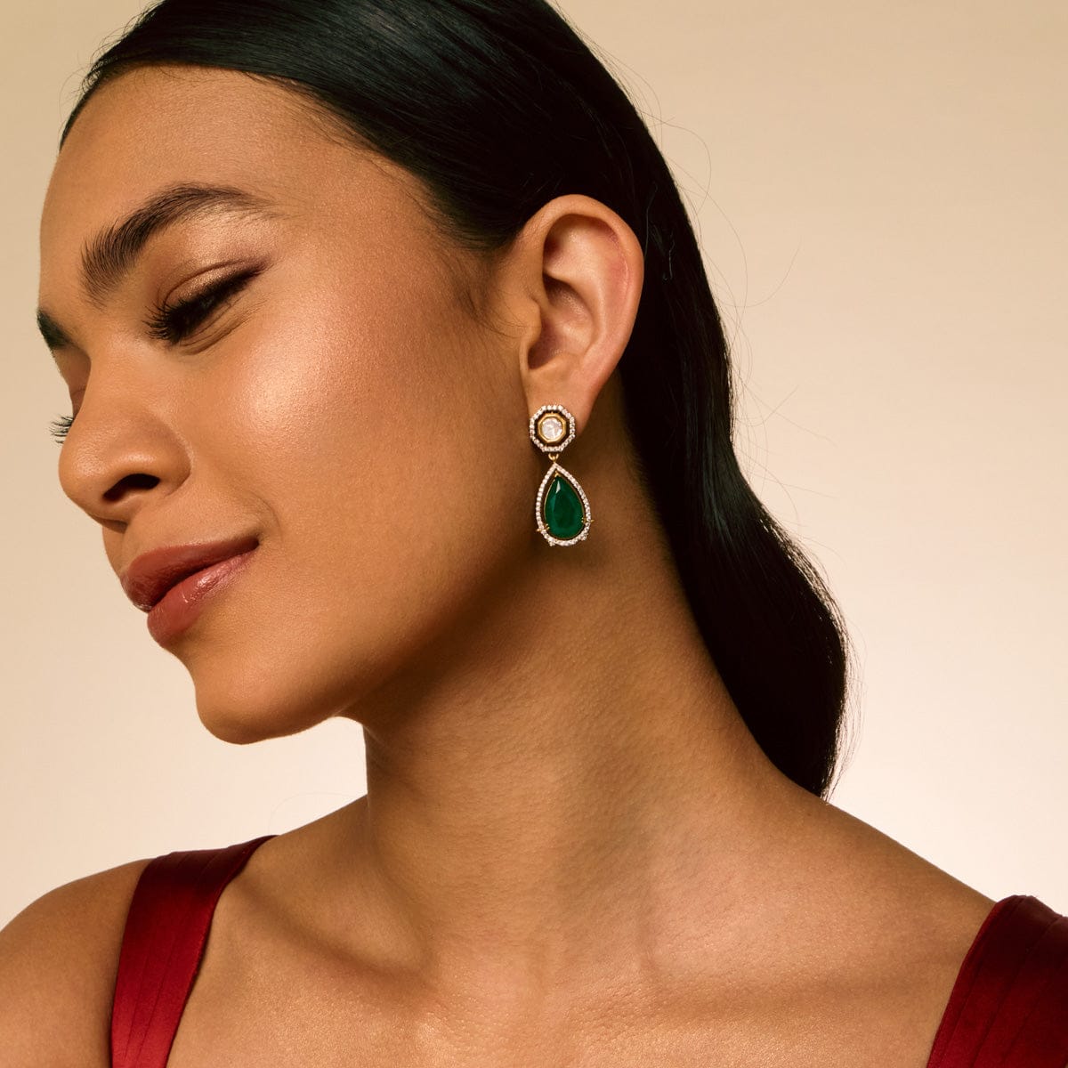 Kundan Earring Kundan Earring 194015