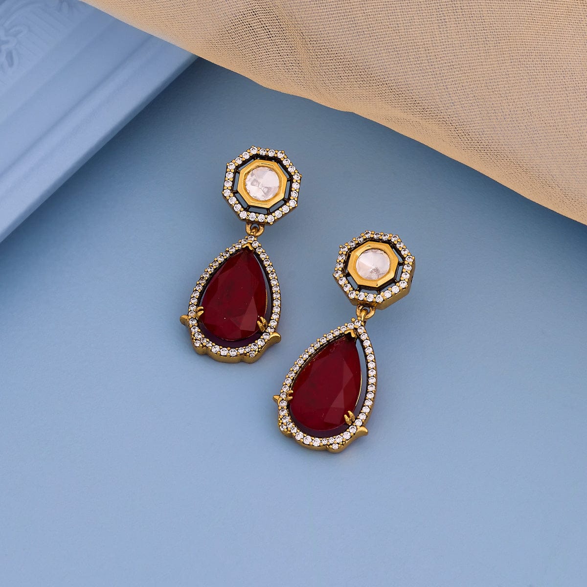 Kundan Earring Kundan Earring 194015