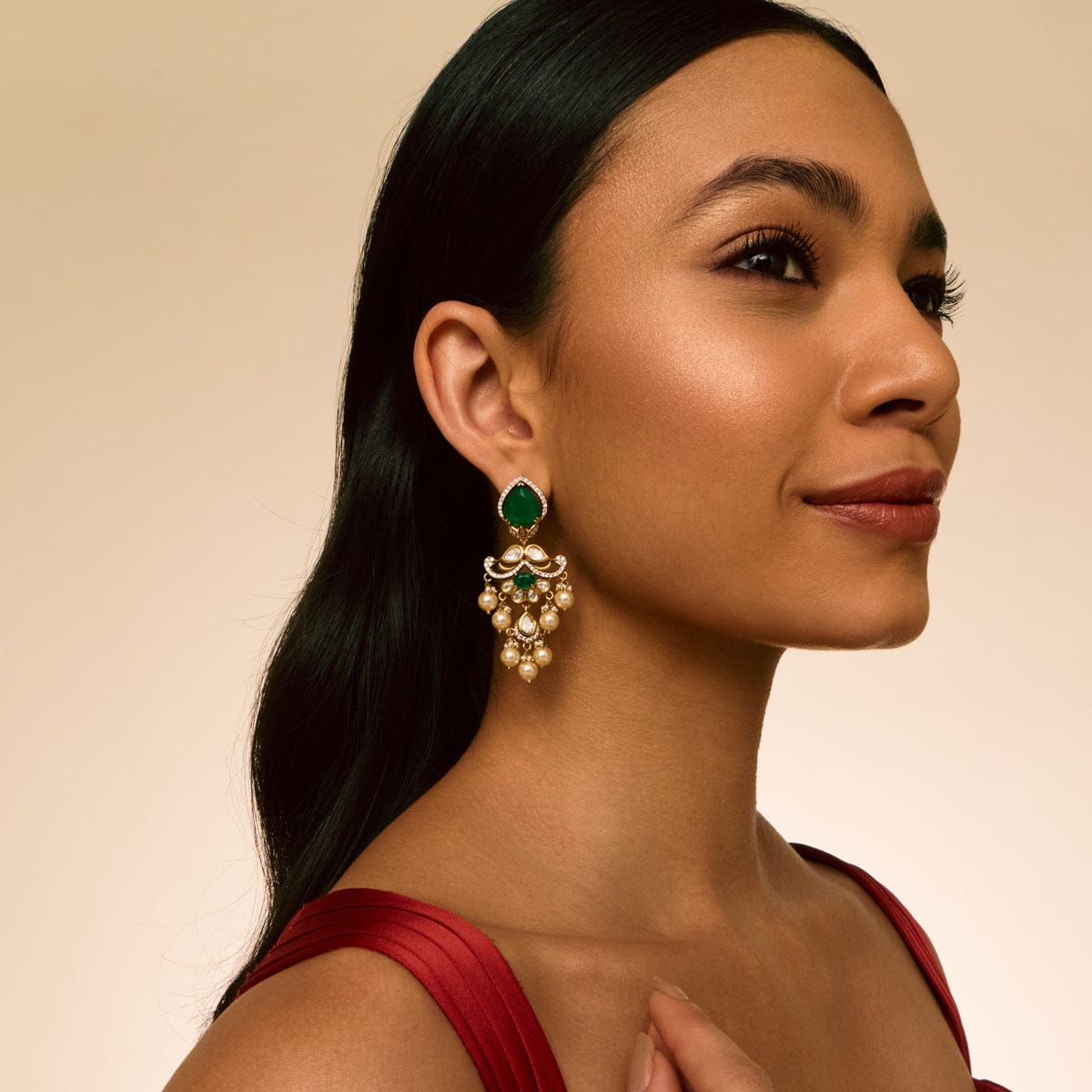 Kundan Earring Kundan Earring 194016