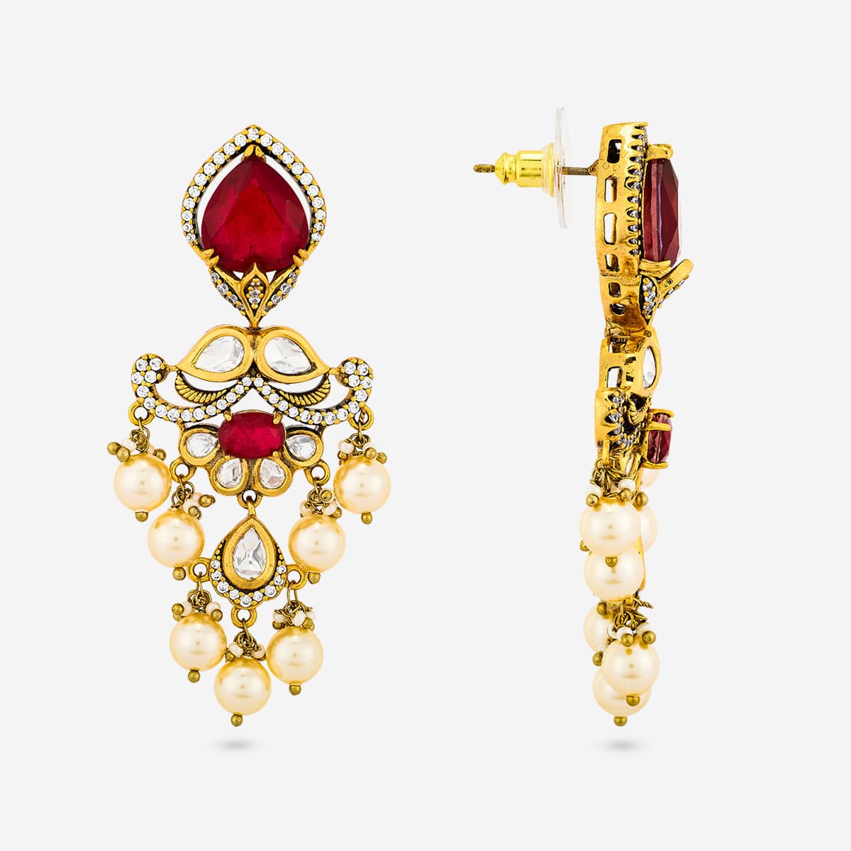 Kundan Earring Kundan Earring 194016